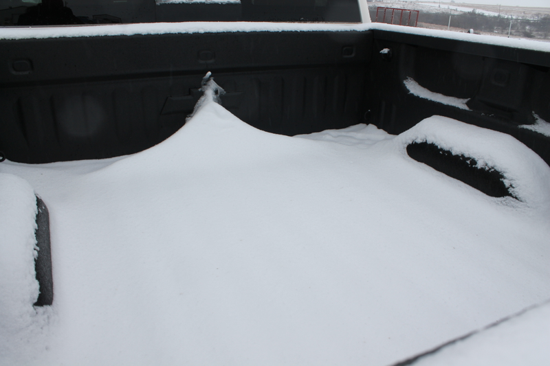 Illustration for article titled I Towed A Dodge Dart In Texas Snow With A Silverado 1500 And Didn't Die